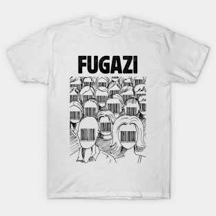 Barcode face Fugazi T-Shirt